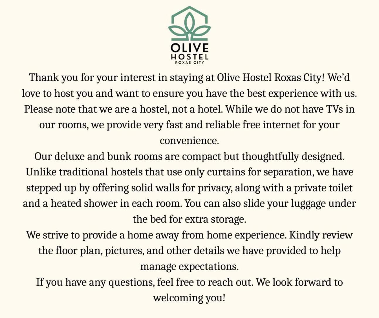 Olive Hostel רוקסס סיטי מראה חיצוני תמונה